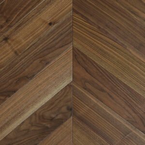 PARQUET 3LP 1S WALNUT AM KITZBUHEL ABC CHEVRON 45 BRUSH OIL T+G