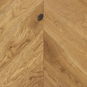 PARQUET 3LP 1S OAK CHEVRON 45 BORDEAUX WARM BROWN COUNTRY MATT LACQUERED BRUSHED 4Vm T&G