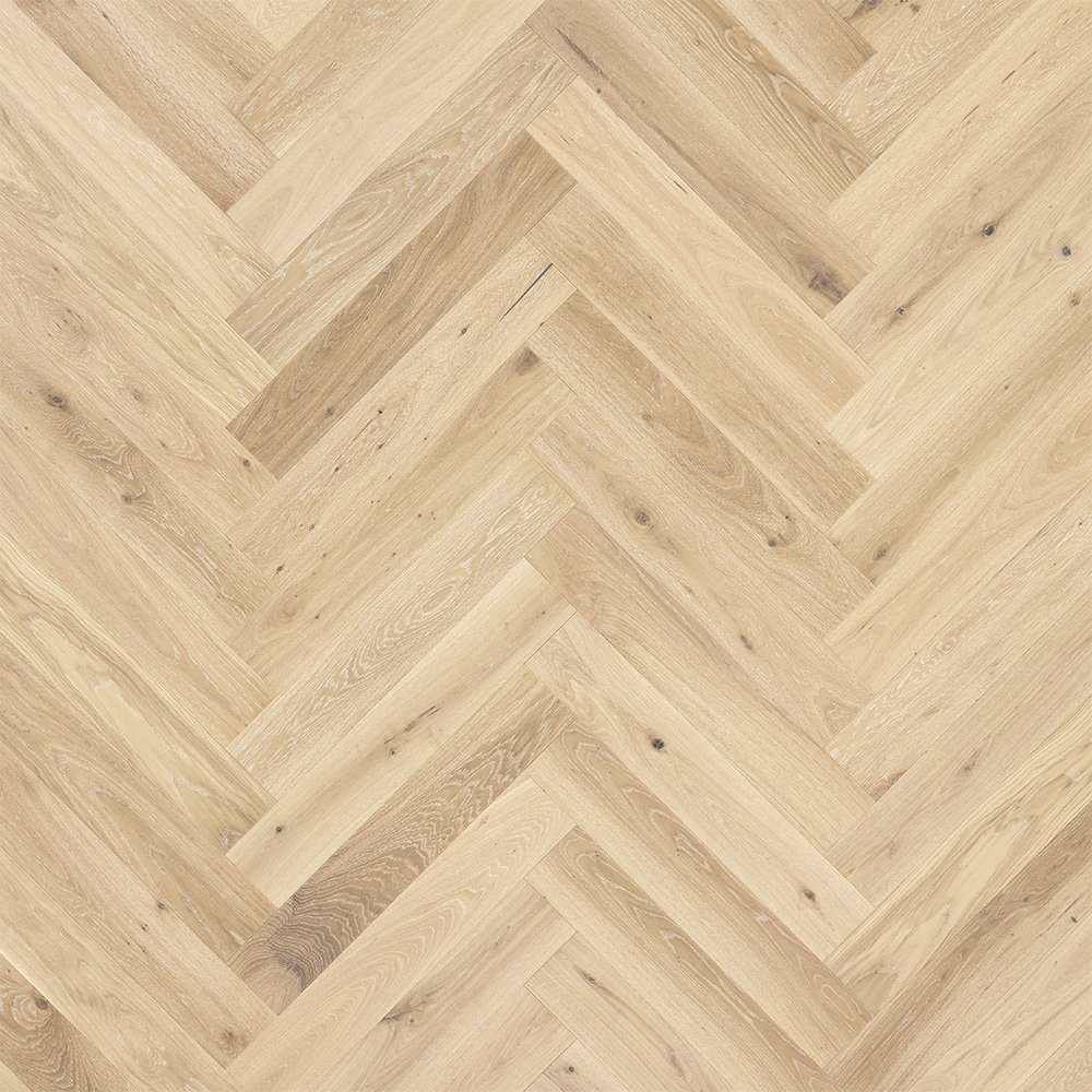 PARQUET 3LP 1S OAK AJACCIO NATURAL WHITE CREAM MATT LACQ 4Vm OL