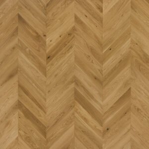 PARQUET 3LP 1S OAK CHEVRON 45 NORMANDY NATURAL OILED BRUSHED 4Vm T&G