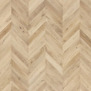 PARQUET 3LP 1S OAK CHEVRON 45 ARDENNE NATURAL WHITE MATT LACQUERED 4Vm T&G